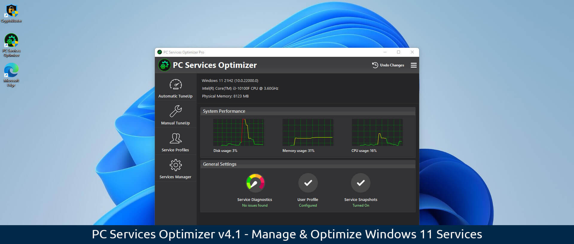 Optimize Windows 11 Services with PC Services Optimizer 4.1